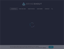 Tablet Screenshot of brandshout.co.uk